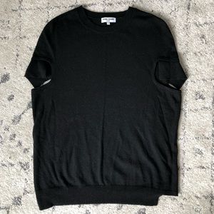 Opening Ceremony Cap Sleeve Wool Blend Sweater